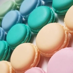 Macaroon lip balm/organic lip balm/macaron lipbalm